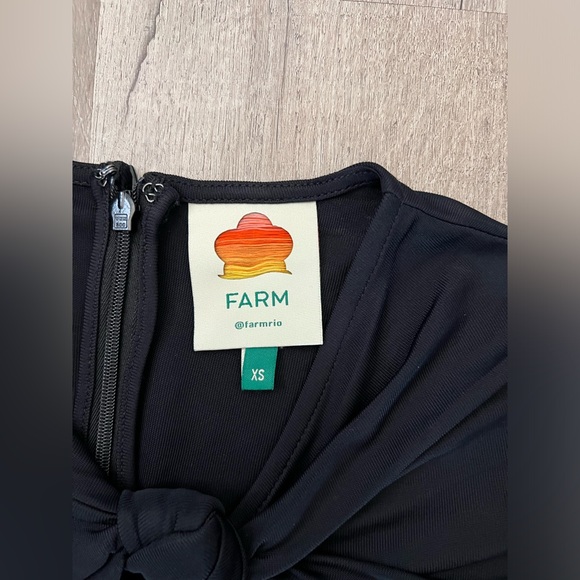 NWOT farm Rio Body suit black size XS - Picture 7 of 10